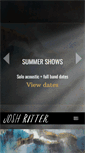 Mobile Screenshot of joshritter.com